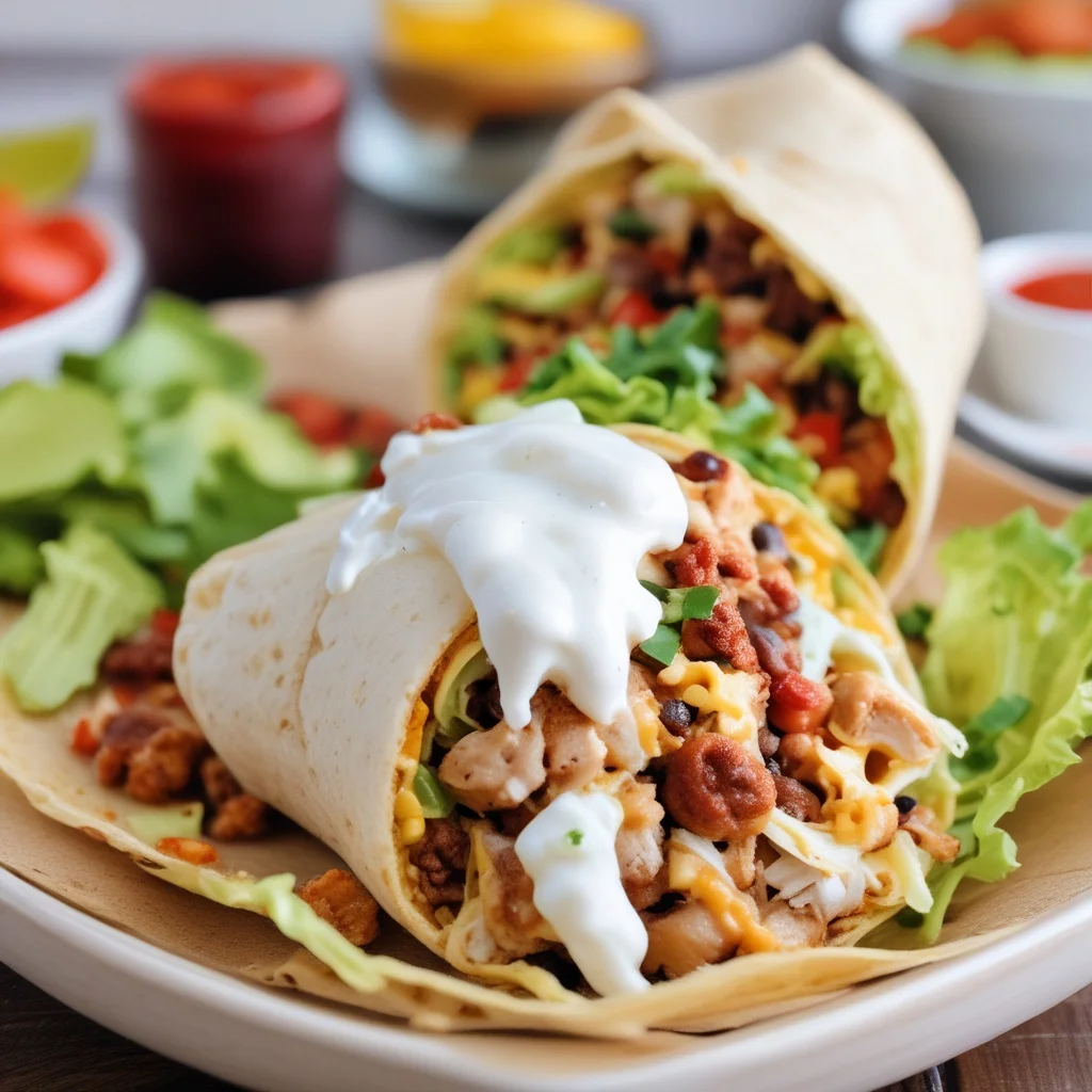 Burrito generated by Fast Lightning SDXL