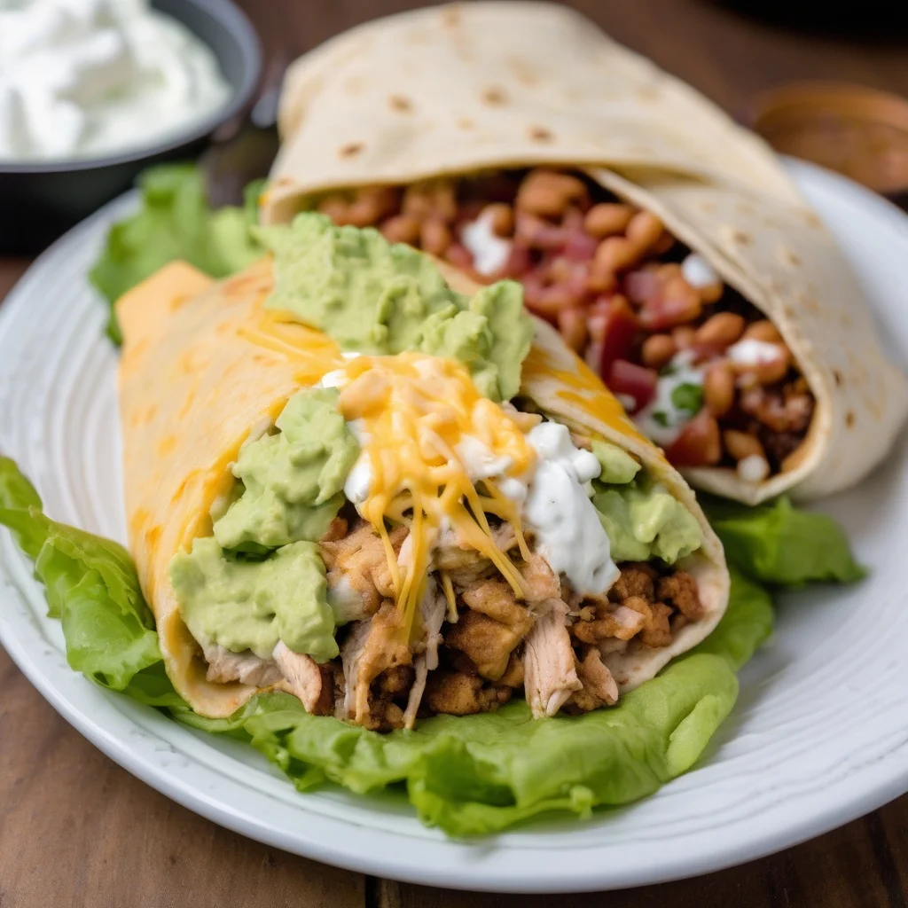 Burrito generated by Fast SDXL