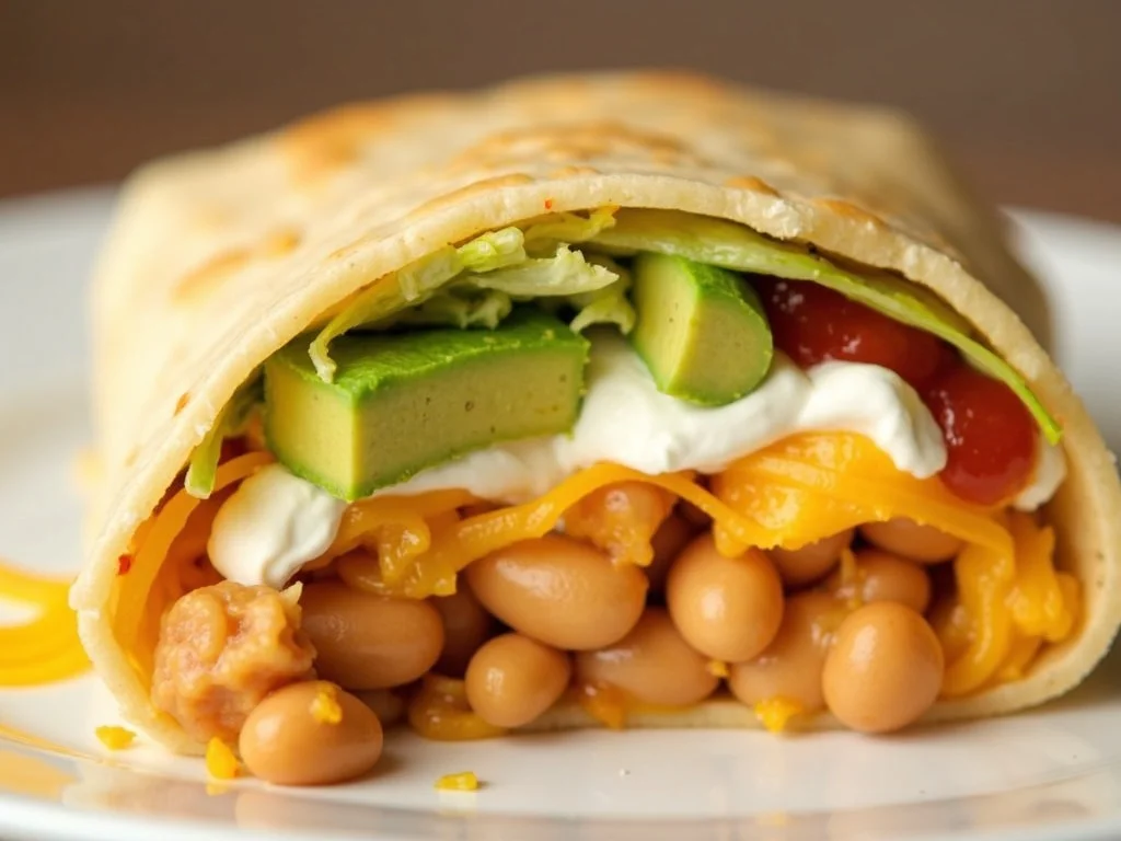Burrito generated by Flux Dev