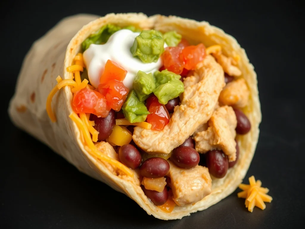 Burrito generated by Flux Schnell