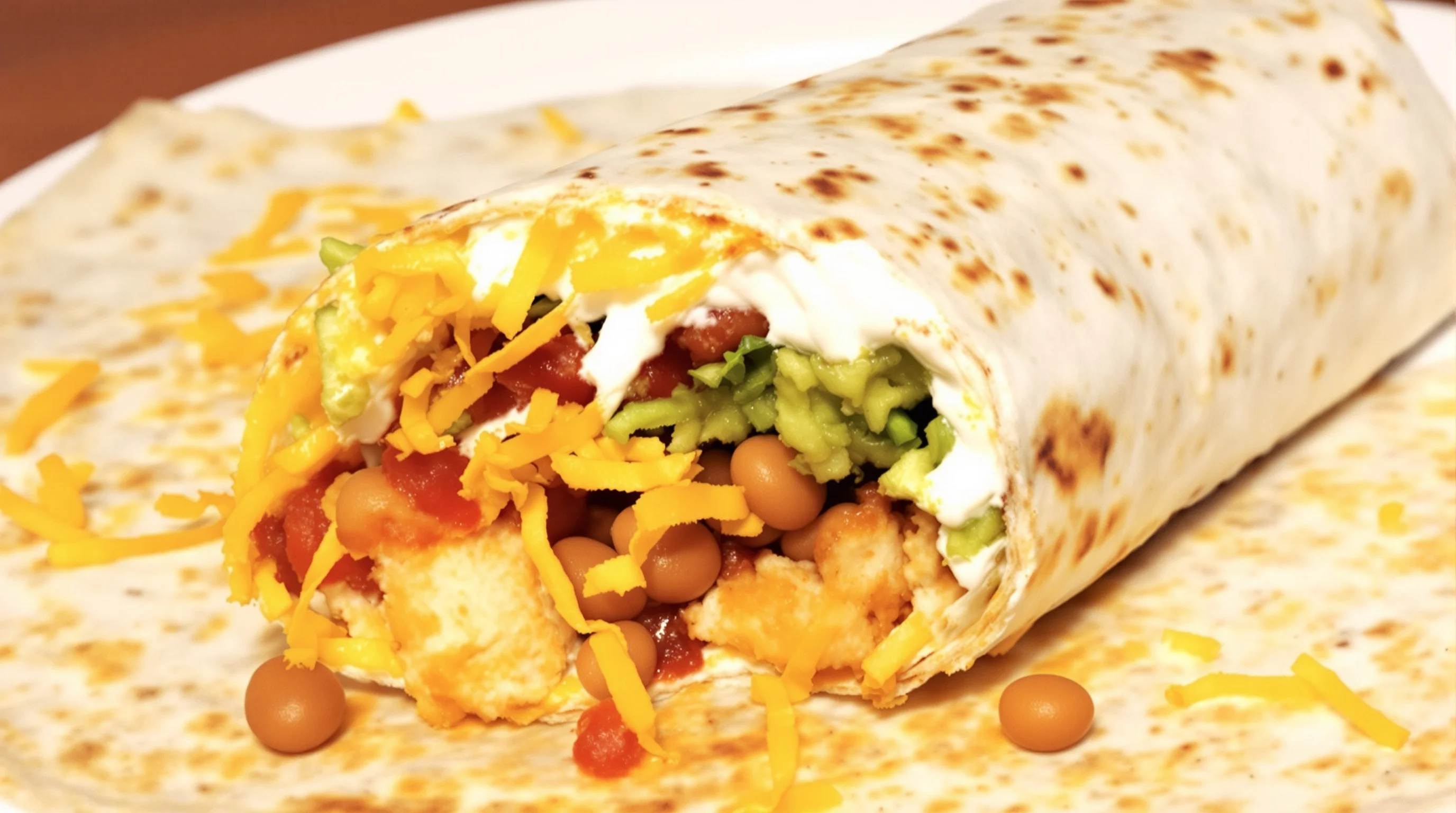 Burrito generated by Flux Pro v1.1 Ultra