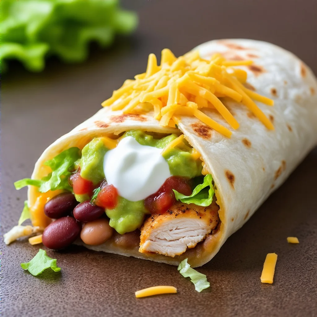 Burrito generated by HiDream I1 Full