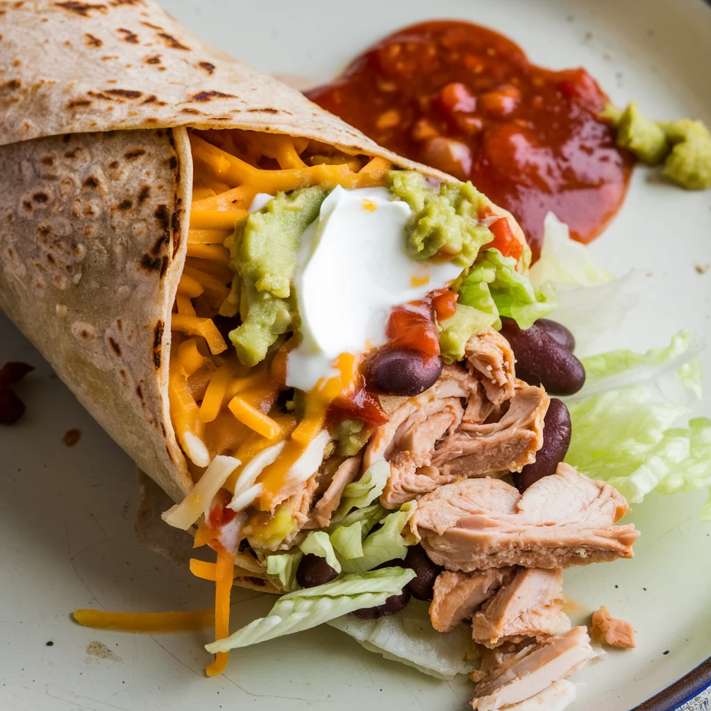 Burrito generated by Ideogram V2