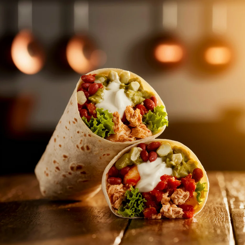 Burrito generated by Ideogram V2a