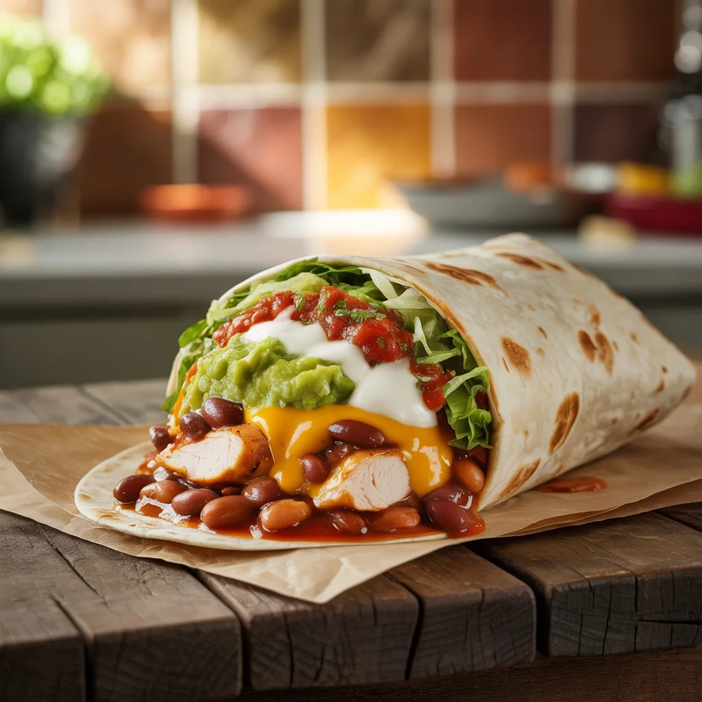 Burrito generated by Ideogram V3