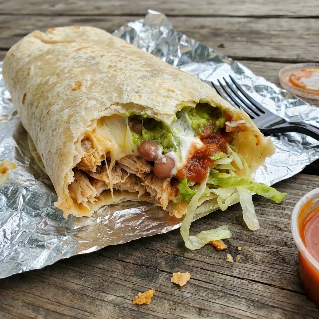 Burrito generated by Nano Banana Pro