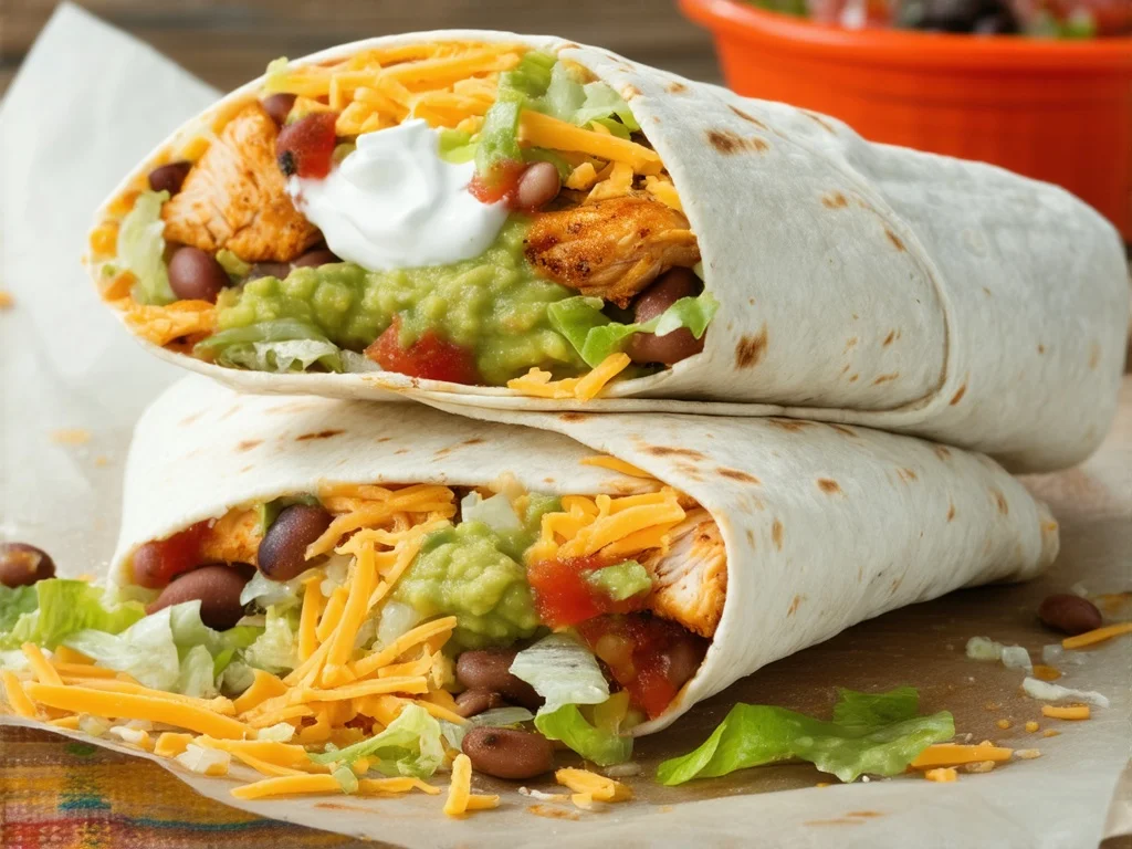 Burrito generated by Stable Diffusion v3.5 Large