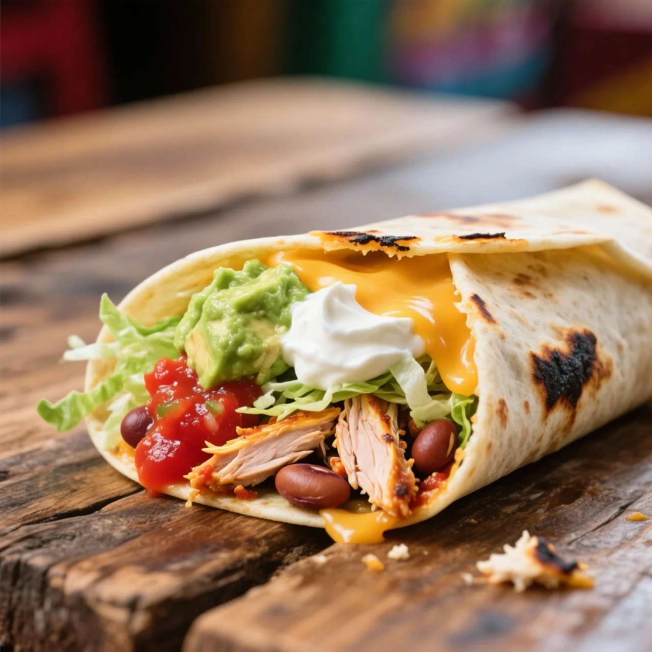 Burrito generated by Wan 2.5 Preview